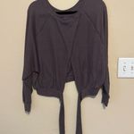 Vintage Havana  Sweater Knit M Purple Tie on the Back Photo 1