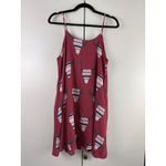 Altar'd State  Western Boho Bull Skull Print Cami Strap Mini Dress Size Med Photo 4