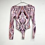 Free People Women's Long Sleeve Boho Pick A Place Bodysuit Jumpsuit Size XS Photo 3