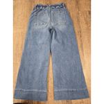 Risen Tummy Control Stretchy Wide Leg Crop Jeans Medium Wash Size 7/28 Photo 5