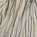 Vince  Mint Green Stripe Gauze Panel Skirt size Small Photo 4