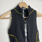 I am gia Myra Crop Top Black Full Zip Womens XS Photo 4