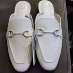 A New Day  Women's Cream Mules with silver Accent size 10 Photo 4