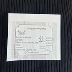 ZARA Black Viscose Mock Neck Knit Ribbed Cropped Long Sleeves Sweater SZ S #1672 Photo 5