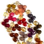 Loft  colorful long beaded necklace Photo 1