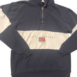 Brandy Melville John Galt USA Flag Quarter Zip Sweatshirt 1/4 zip Women one size Photo 0