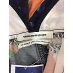 Urban Outfitters  Bold Patchwork Jumpsuit Crossover Deep V Size 4 Orange Black Photo 7