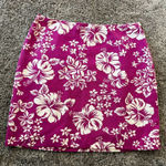 Michael Kors Skirt 8 Italy Silk Tropical Hawaii Aloha Travel Resort Photo 0
