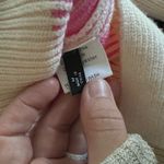 Amazon Long Sleeve Crew Neck Color Block Women’s Striped Oversized Sweatshirt Pullover Photo 1