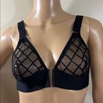 Black Festival Wear Lace Bra Size S Photo 0