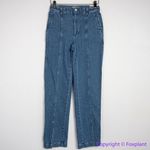 Madewell NEW Perfect Vintage Jean in Medium Indigo Wash: Seamed Edition, 25 Photo 3