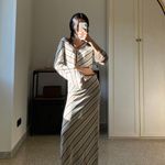 ZARA Striped Knit Crop Top Photo 2