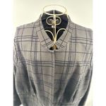 Alfani  Black on Black Stripped Grid Jacket Women’s Plus Size 18W NWT Photo 9