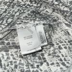 New York & Company Black and White Snake Skin Print women’s Casual Shirt Size M Size M Photo 8