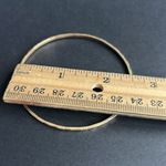 Women’s vintage dainty gold toned patterned‎ bangle bracelet one size Photo 5