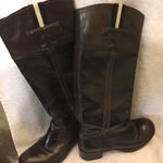 Tory Burch Chocolate Leather Brown Boot Photo 0