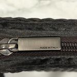 Giorgio Armani  Fabric Basket Weave Medium Purse Handbag Authentic Brown Textured Photo 2