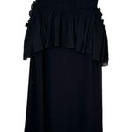 Gianni Bini Giani Bini Women's Dress‎ Mini Sleeveless Cold Shoulder Lace Lined Black Small Photo 0