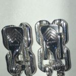 Sperry  Brand Vintage Silver Tone Retro Boho Geometric Dangle Earrings Photo 4