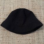Black Fleece Bucket Hat Photo 0