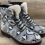 Crown & Ivy Women's Snake Print Naomi Ankle Boots youth 6 women’s 8 new Photo 0