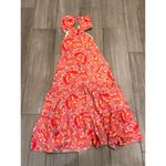 Nicole Miller  Fearless Floral Maxi Dress size Small Pink Multi Photo 8