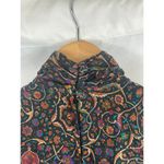 J.G. Hook Vintage Paisley High Neck long Sleeve dress 4 Photo 3
