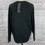 Levi's  Womens 2X-Large Sweatshirt Stretch Long Sleeve Black w/ White Logo New Photo 4
