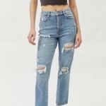 BDG  urban outfitters Slim Straight distressed jeans light wash size 25 Photo 0