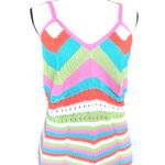 Crave fame Crochet Chevron Dress Sz L‎ Photo 2
