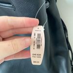 Victoria's Secret NEW Victoria’s Secret faux leather black fringe‎ tassel backpack purse bag Photo 1