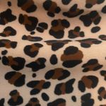 Y2K Leopard Print Bikini Bottom Brown Black Medium Photo 3