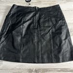 Very J  Faux Leather Skirt Size M.  NWT Photo 2