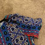 Rafaella NWT  Boho Tribal Print Short Sleeve Shift Dress SIZE M Photo 1