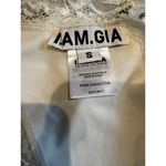 I am gia I.AM.GIA Karissa Bodysuit White Size S (4-6) Sheer Panel Lingerie-Inspired Photo 3