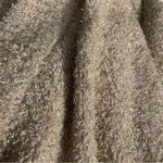 Ava & Viv Gold Metallic Tinsel V Neck Sweater Photo 1