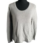 Madewell Riverside Texture Sweater Medium Women’s Gray F3447 Photo 1