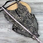Vintage 90’s Y2K leopard high leg‎ one piece swimsuit Size 12 Photo 1