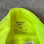Reebok  Speedwick Neon Yellow Gym Biker Shorts SIZE XS Photo 1