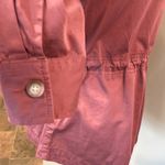 Loft Dusty Rose Pink Lightweight Cotton Utility Jacket Women’s XS Extra Small Photo 4