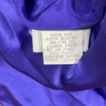 Vintage Inner Most Large Jewel Tone Lace Deep Purple Satiny Silky Slip Dress Photo 6