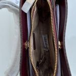 Michael Kors Merlot Nicole Large Triple Compartment Crossbody Purse Photo 5