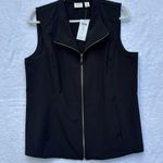 NEW WEEKENDS BY CHICO’S women’s black color size 1 zipper closure Photo 2