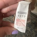 Missguided  Petite Plunge Twist Front Shift Metallic Champagne Dress 4 Photo 8