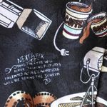 Nicole Miller Vintage 90s Silk Movie Production Actor Actress TV Film Theme Vest Photo 11