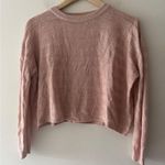 Garage Light Pink Knit Sweater Photo 1