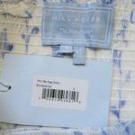 Hill House NWT Ellie Nap in Blue Botanical Floral Smocked Midi Dress S Pockets! Photo 2