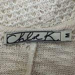 Chloe K Off White Lace Crochet Sleeveless Dress Photo 8