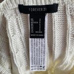 Forever 21  White Cotton Knit Shorts Photo 4