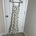 J.Crew white tiered seashell cotton beach maxi dress size 10 vacation summer Photo 4